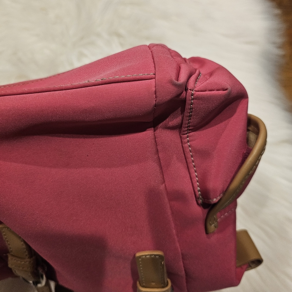 Vintage Pink Nylon Mini Handbag - Picture 5 of 16